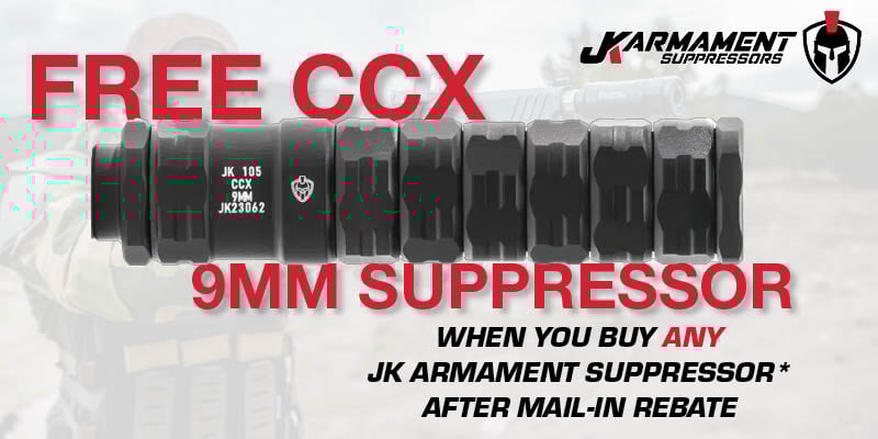 Rebate: Free CCX Suppressor Promotion